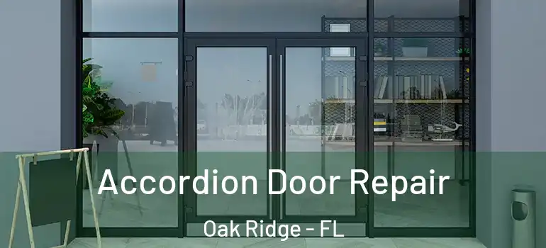 Accordion Door Repair Oak Ridge - FL