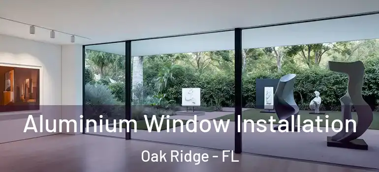 Aluminium Window Installation Oak Ridge - FL
