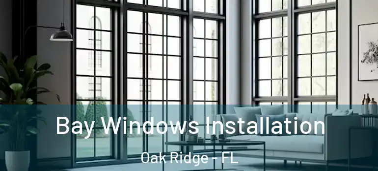 Bay Windows Installation Oak Ridge - FL