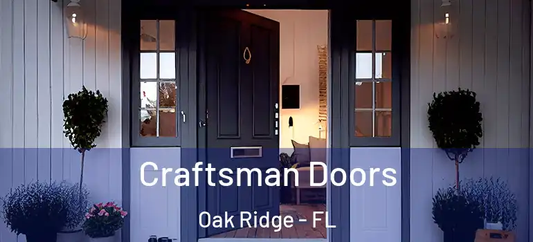 Craftsman Doors Oak Ridge - FL