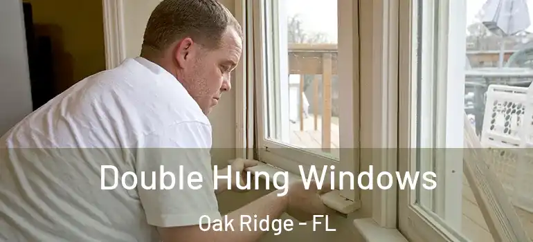 Double Hung Windows Oak Ridge - FL