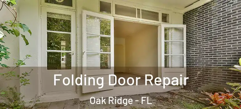 Folding Door Repair Oak Ridge - FL