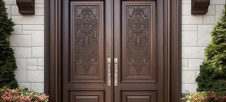 Double Front Doors in Oak Ridge, FL