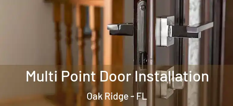 Multi Point Door Installation Oak Ridge - FL