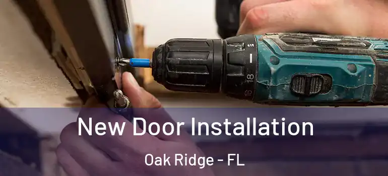 New Door Installation Oak Ridge - FL