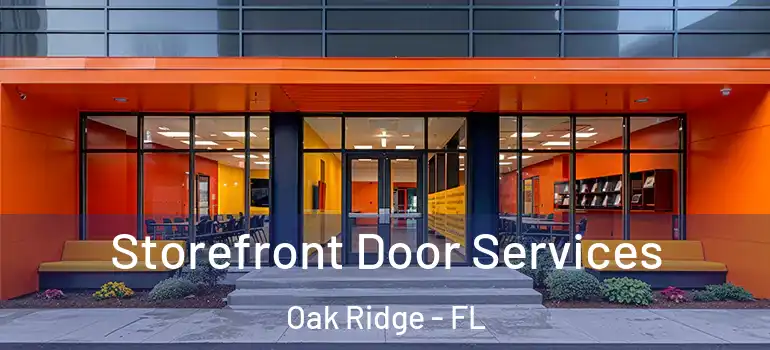 Storefront Door Services Oak Ridge - FL