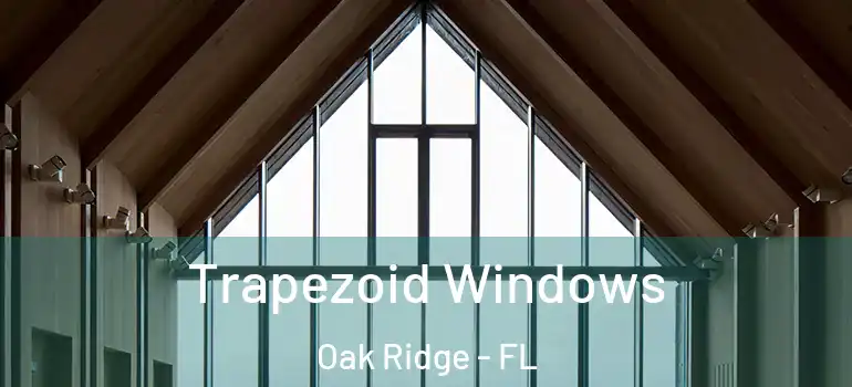 Trapezoid Windows Oak Ridge - FL